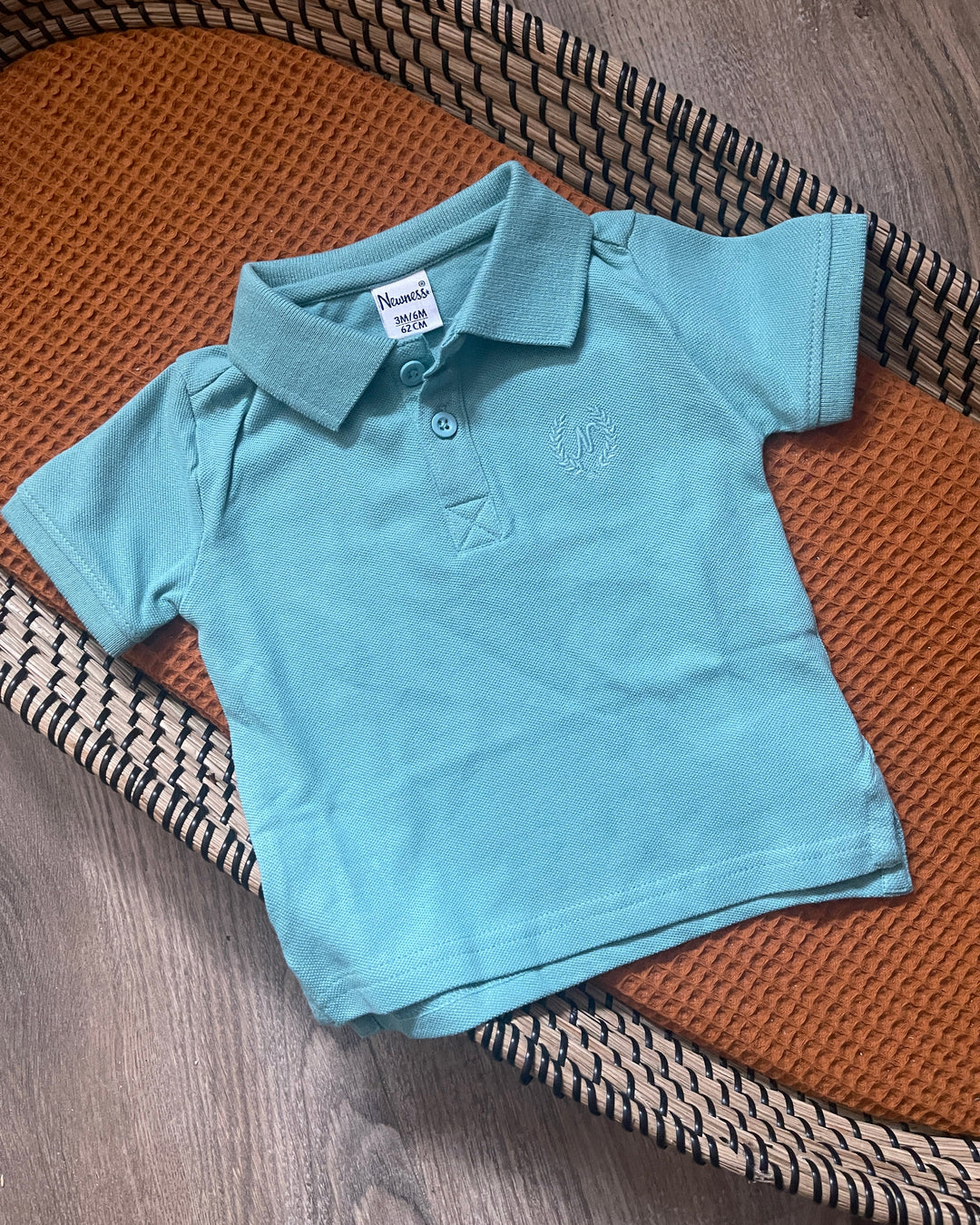 Jongens polo shirt blauw