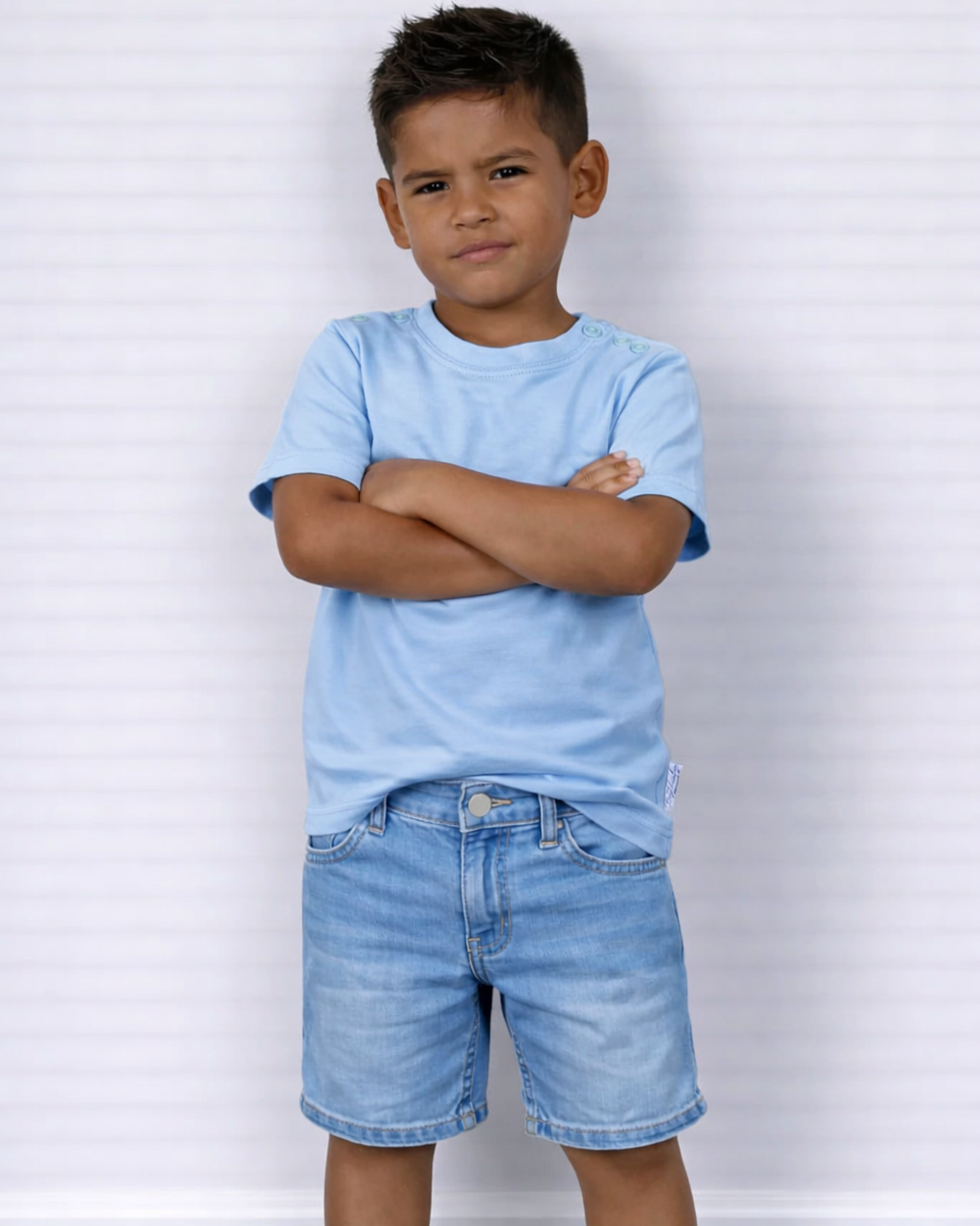 T-shirt blauw