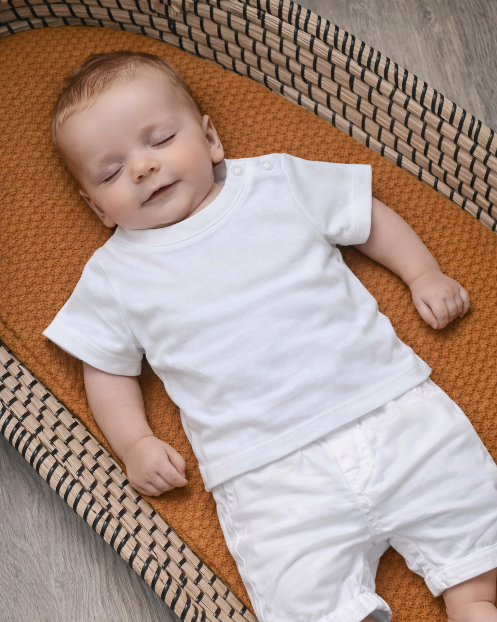 Wit t-shirt baby