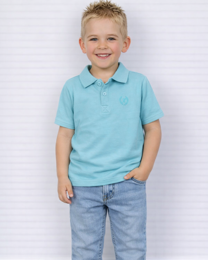 Polo t-shirt blauw