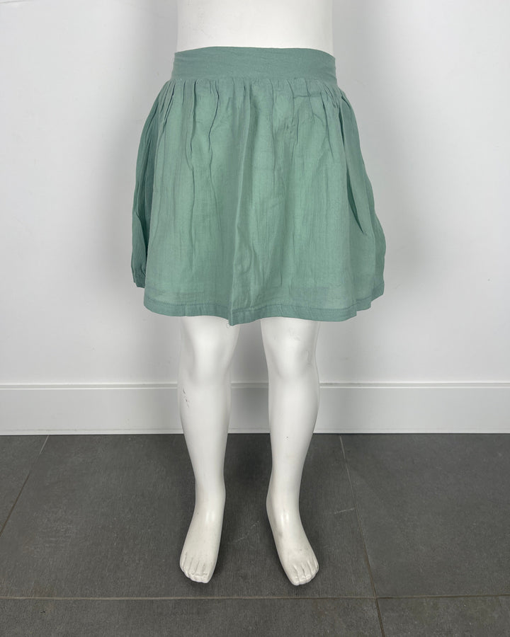 Linnen groene rok 1 