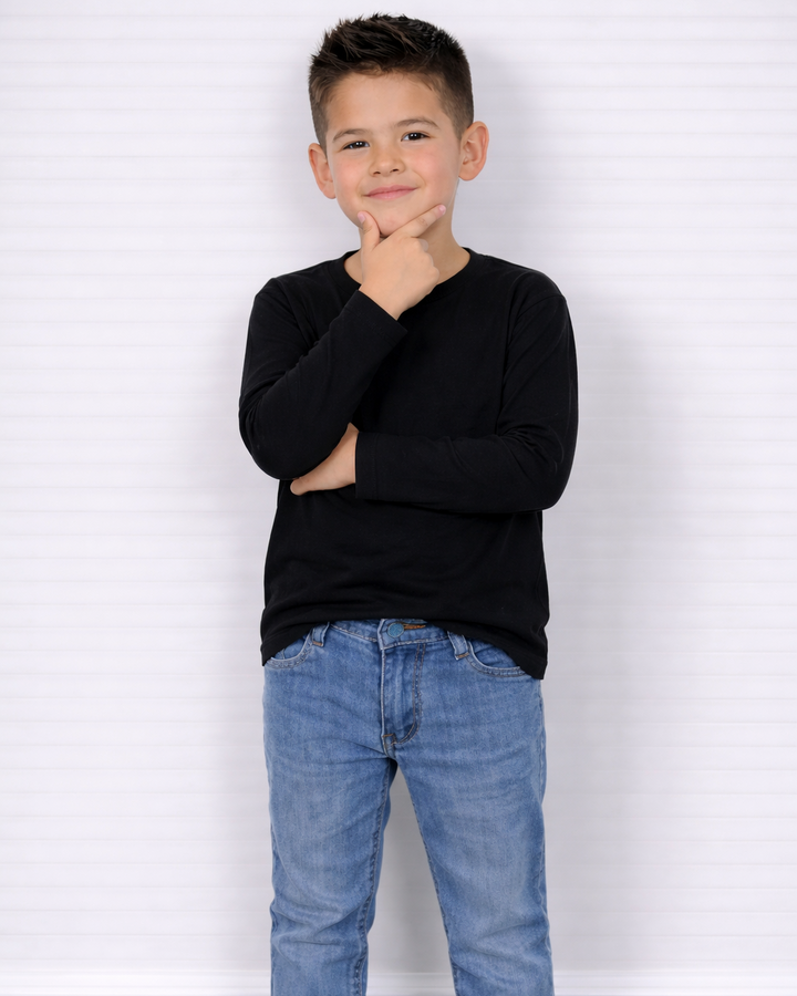Zwarte longsleeve