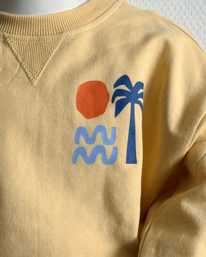 Detail sweater voorkant
