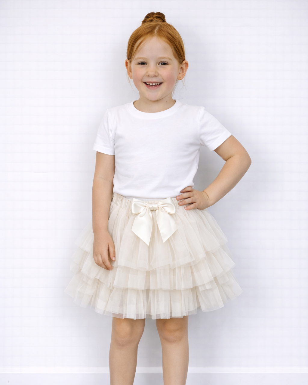 Champagne tutu rokje