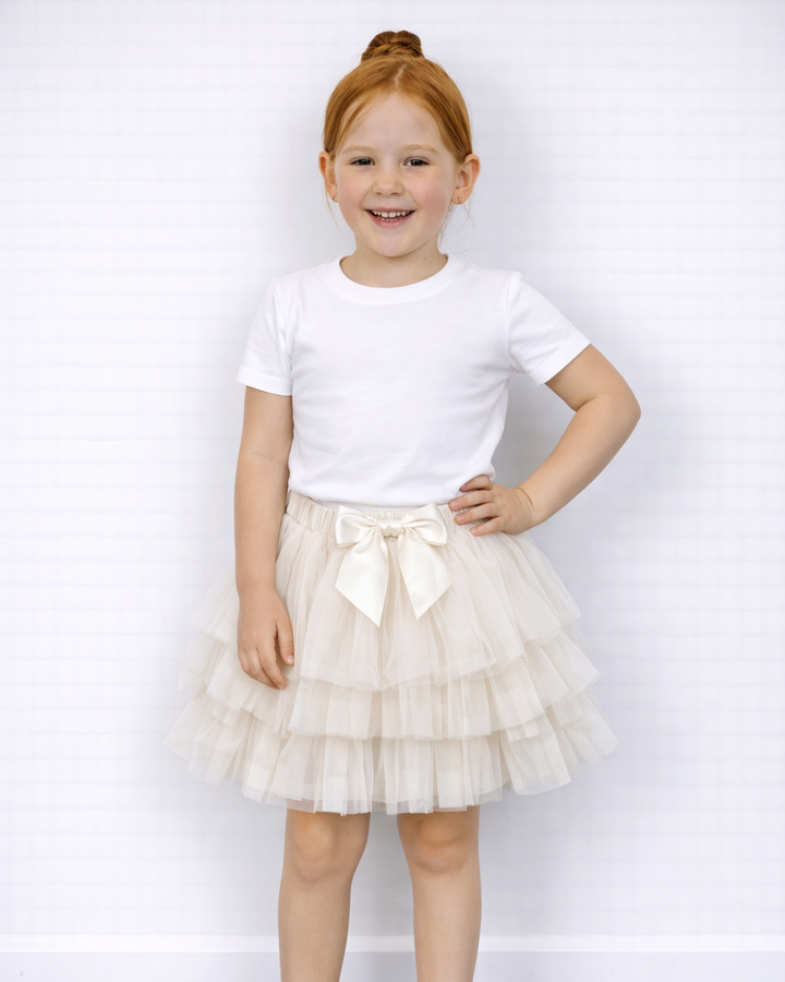 Champagne tutu rokje