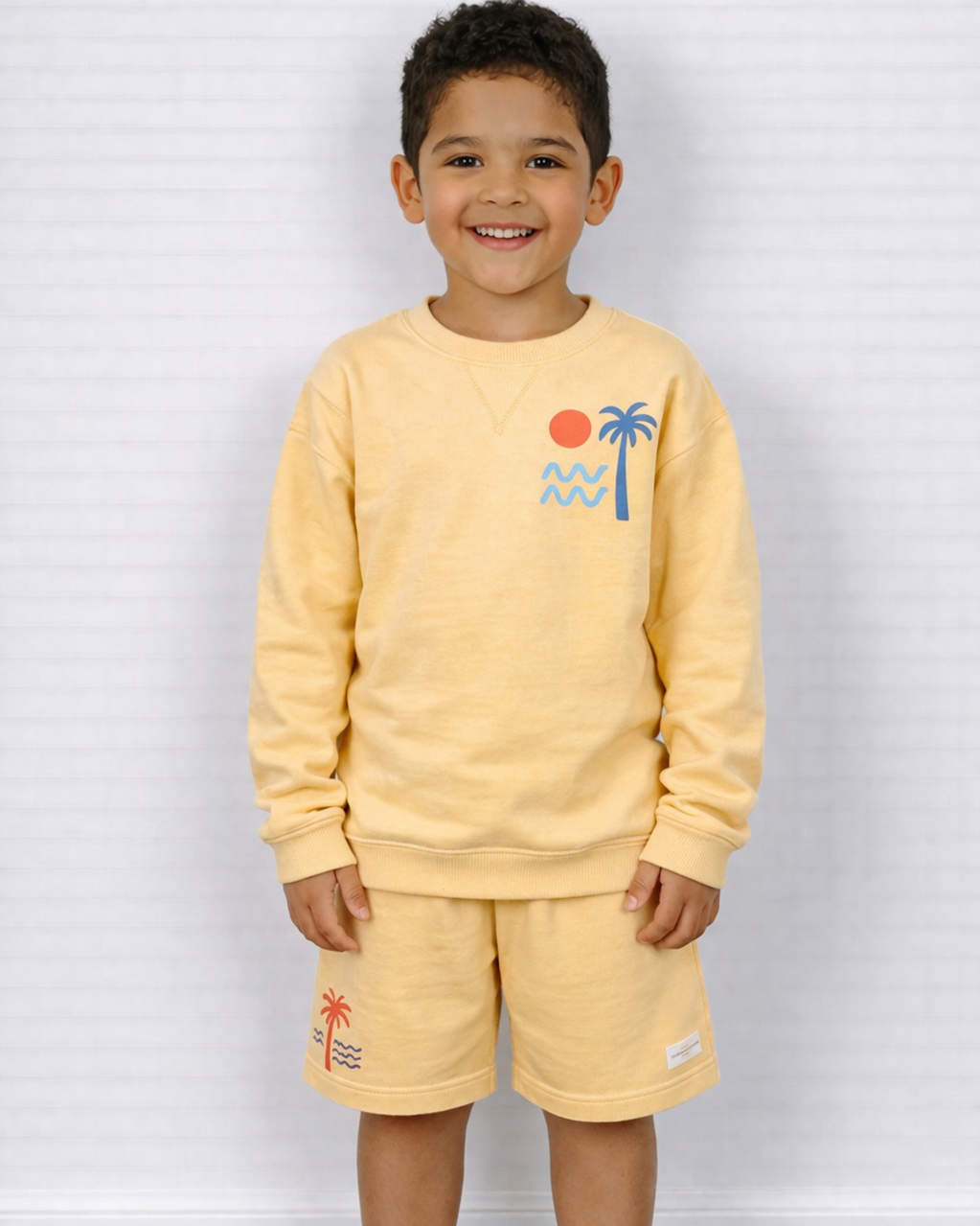 Volledige foto sweater sun geel