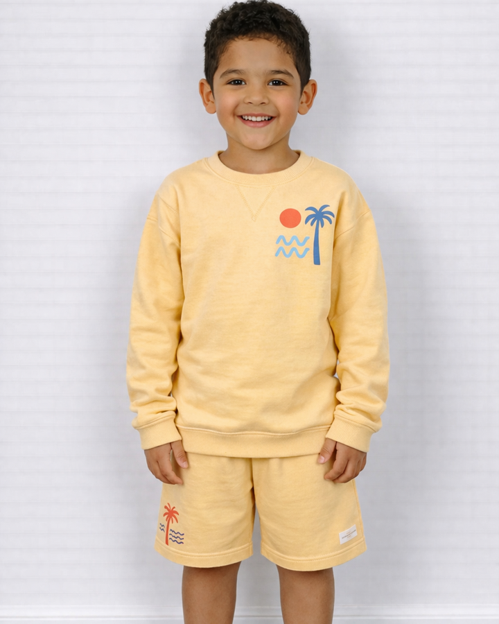 Volledige foto sweater sun geel
