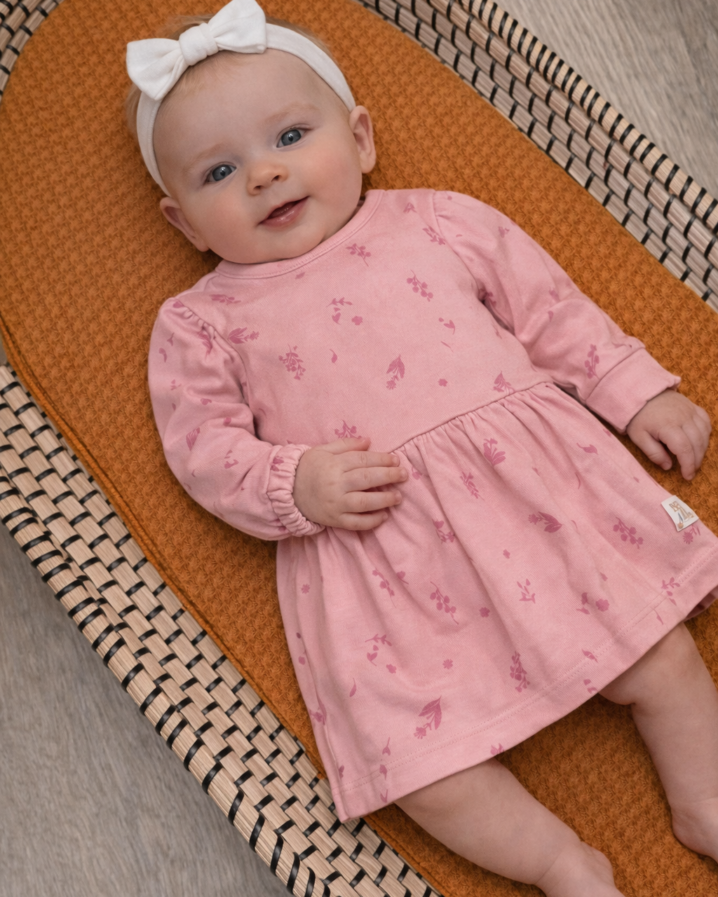 Roze bloemetjes jurk