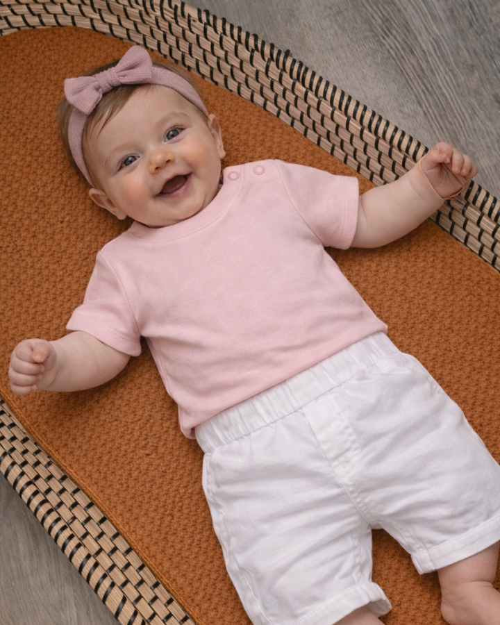 Roze t-shirt baby