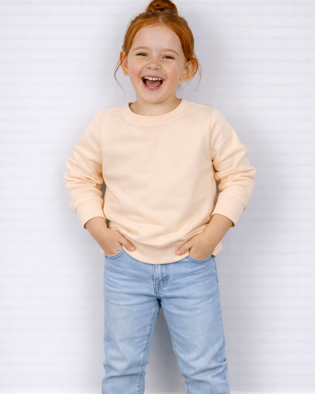 Perzik sweater