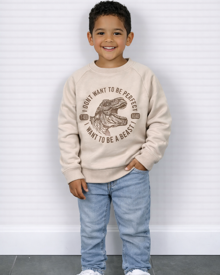 Dino trui beige