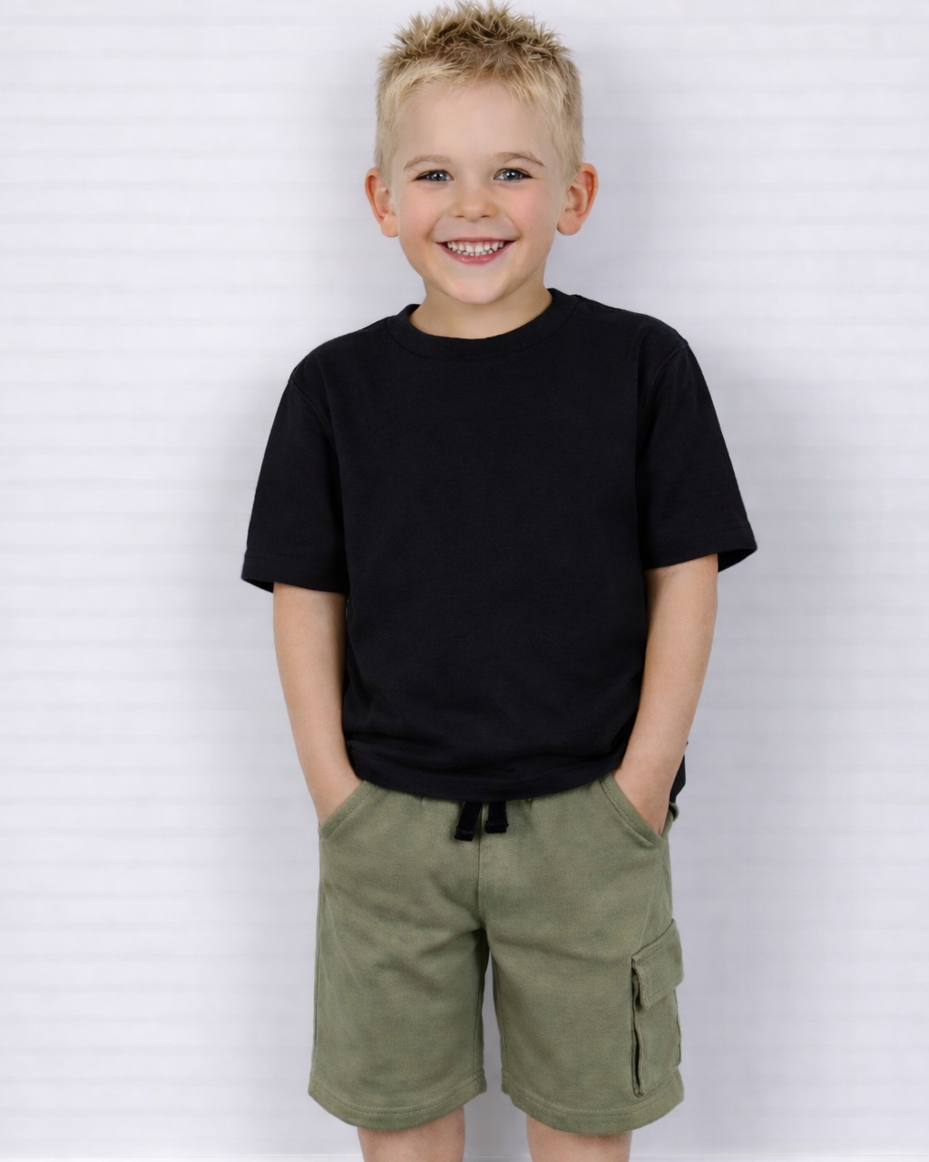 Olijf groene short 