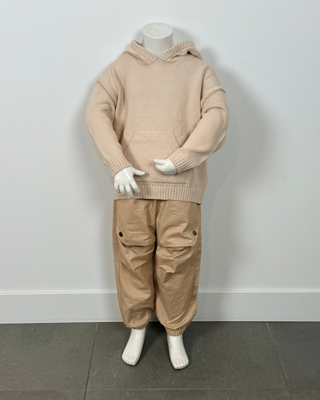 Setje beige jongen 