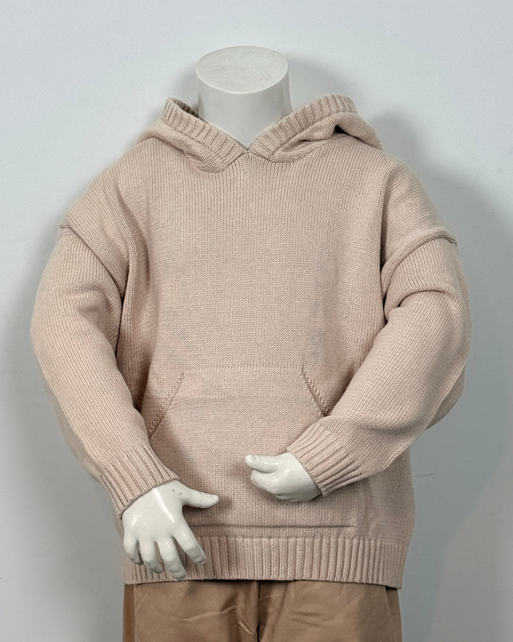 Beige trui voorkant