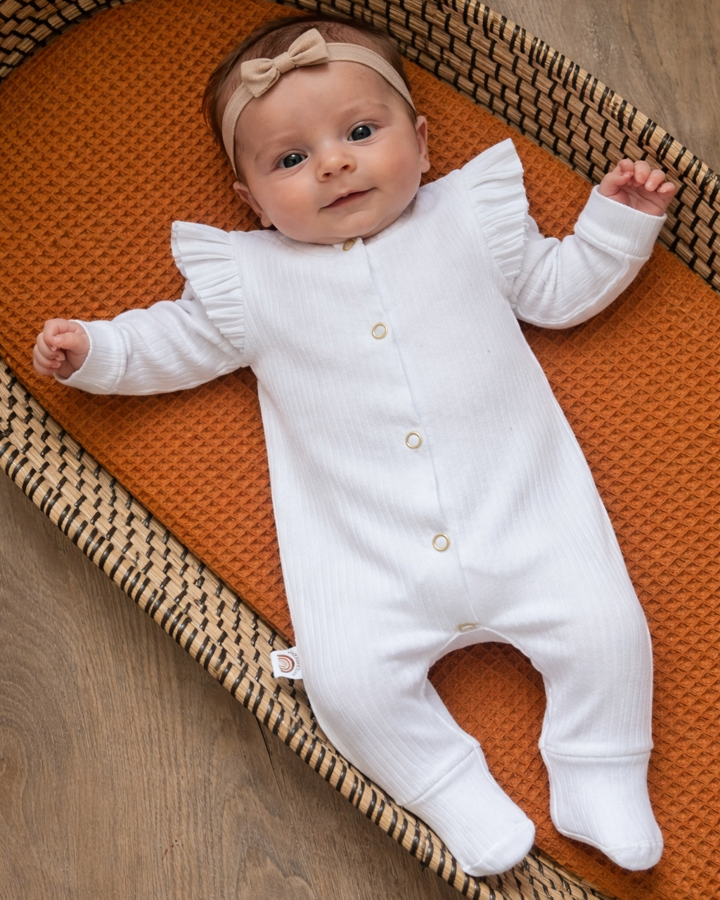 Wit boxpakje ruffle wit