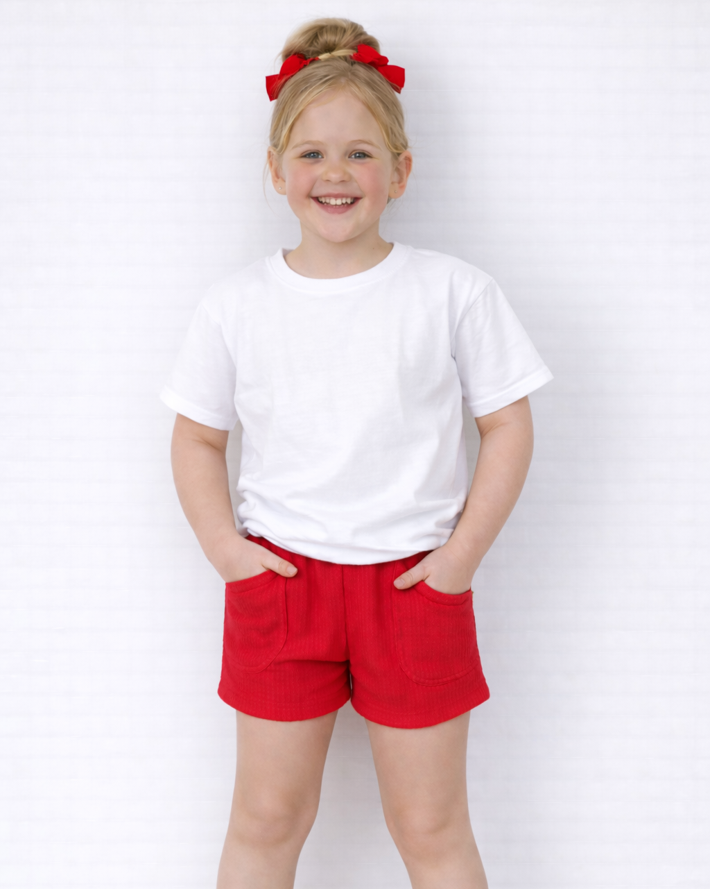 Rood broekje kant