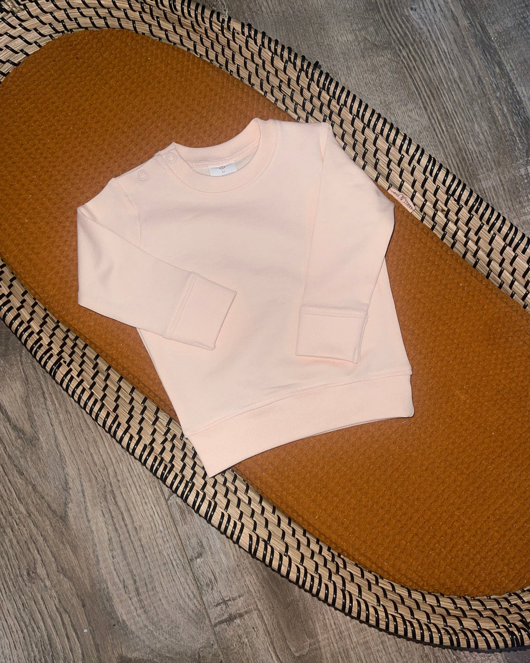 Baby sweater roze