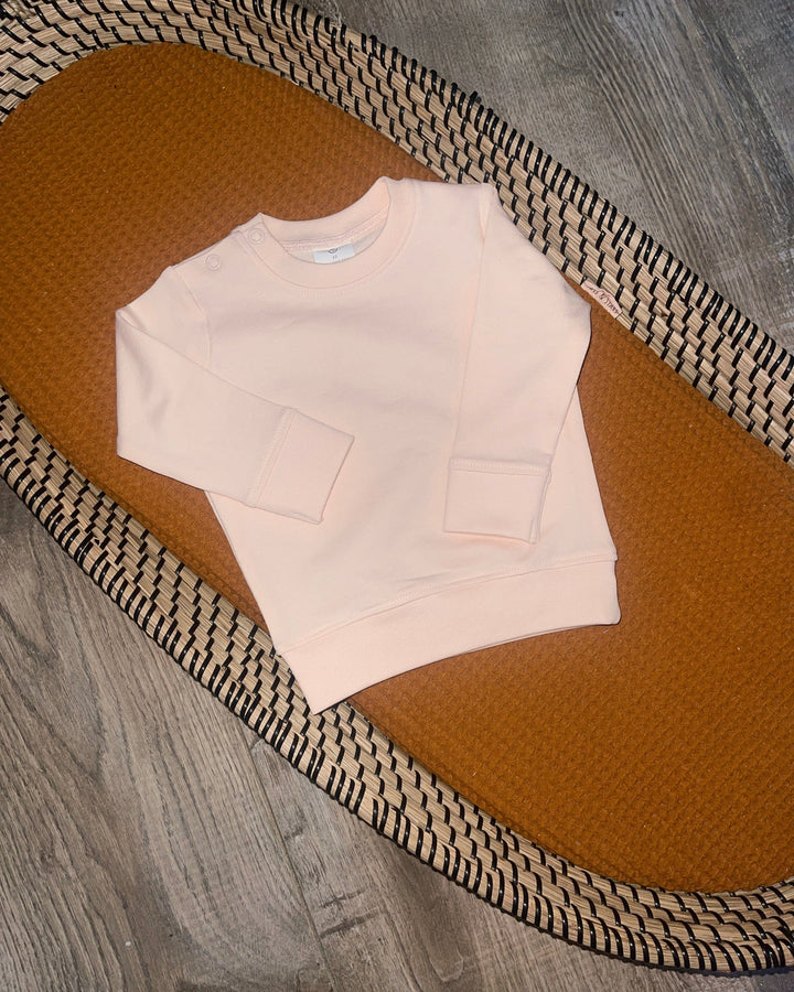 Baby sweater roze