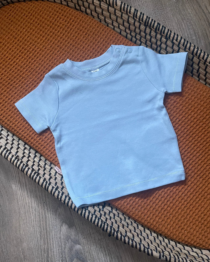 Baby t-shirt blauw