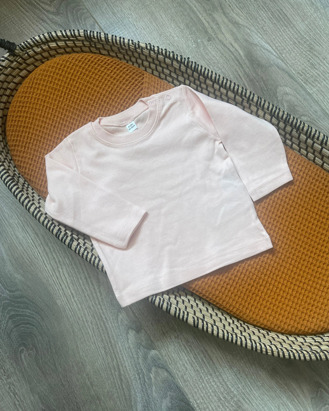 Baby longsleeve shirt roze