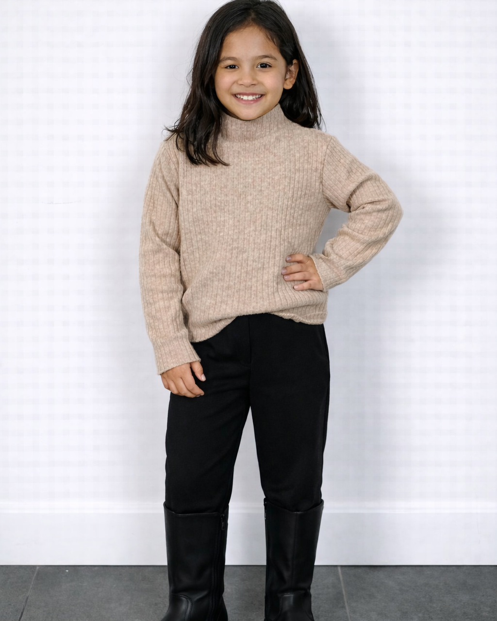 Longsleeve rib ebige