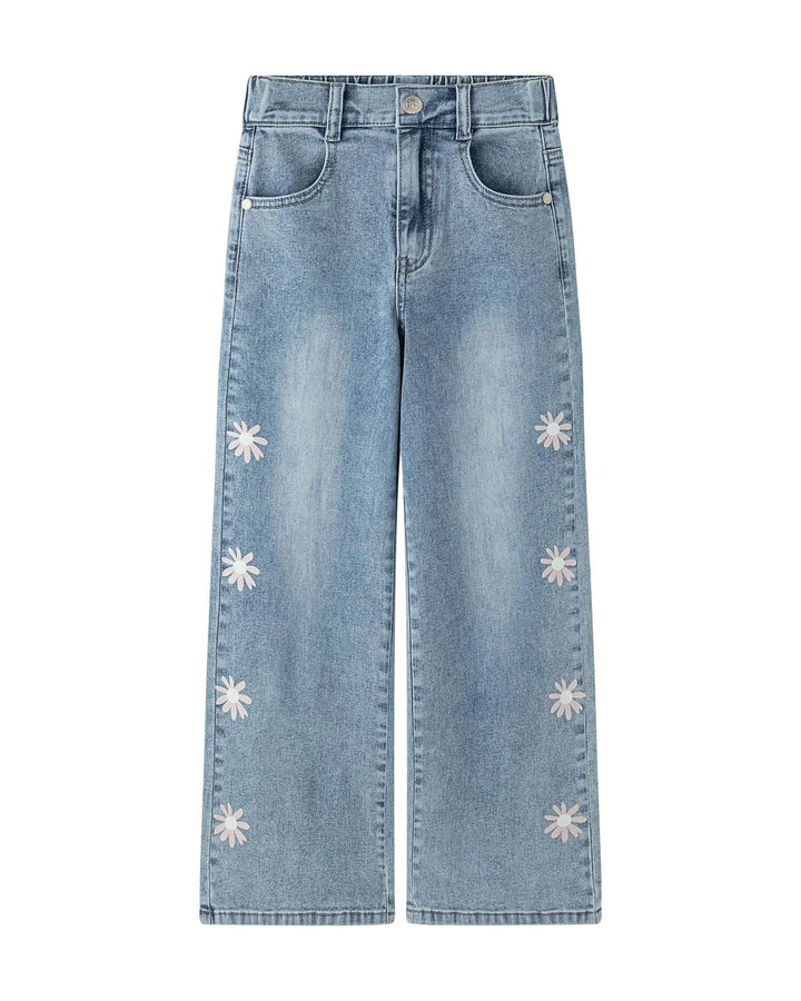 Voorbeeld broek madelief bloem