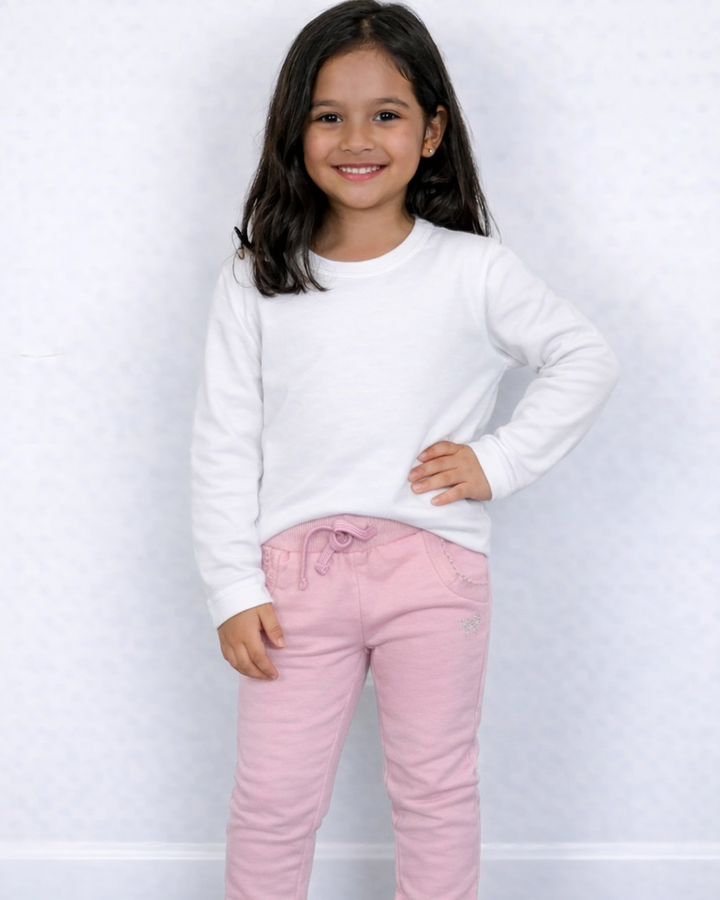 Roze broek