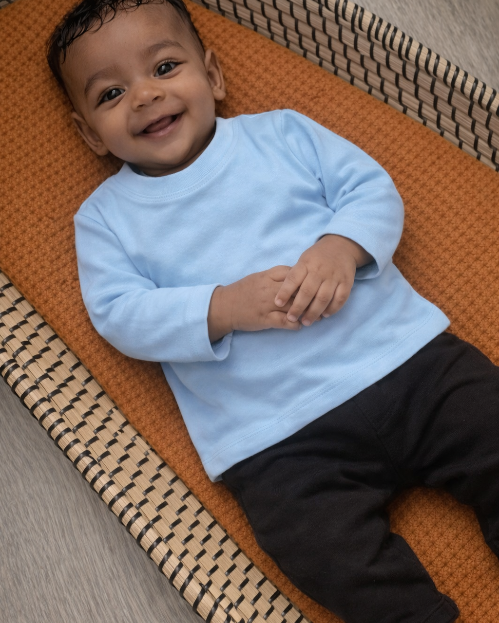 Longsleeve blauw baby