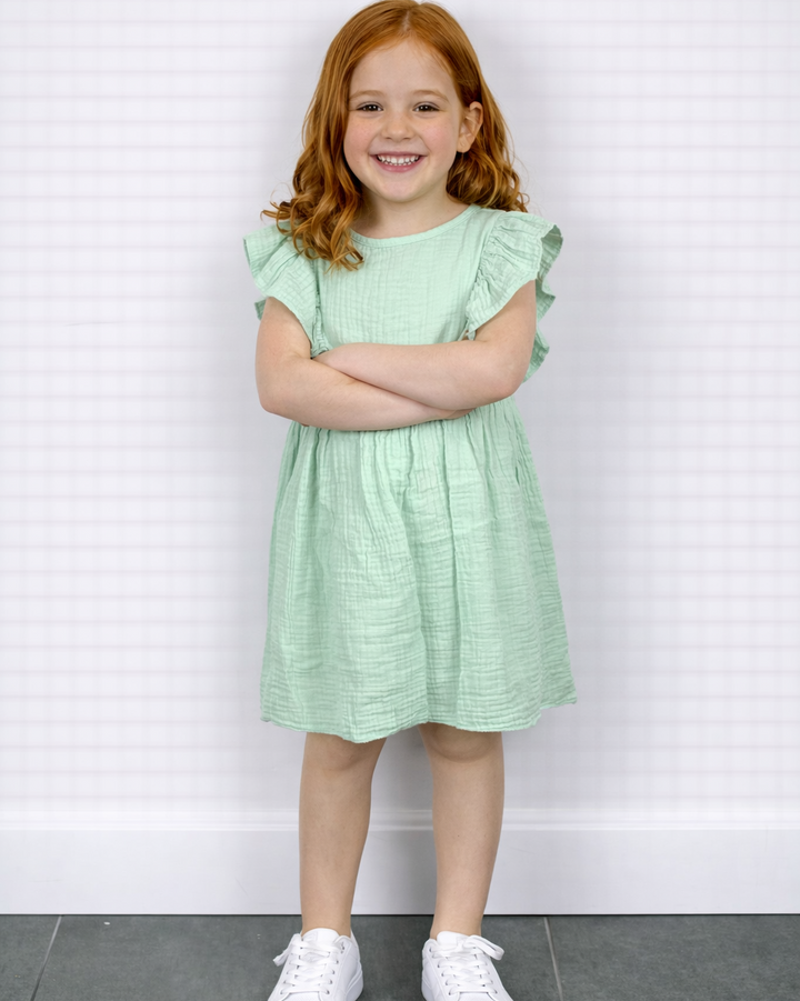 Mint groene jurk