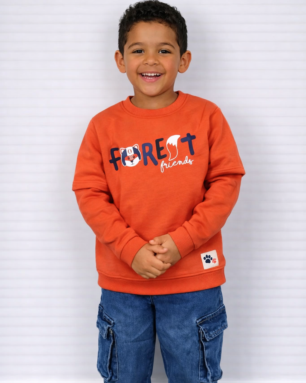 Forest trui oranje roest 