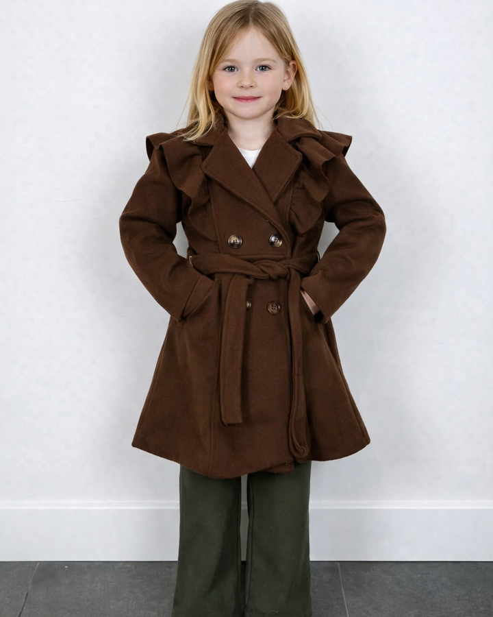 Bruine trenchcoat