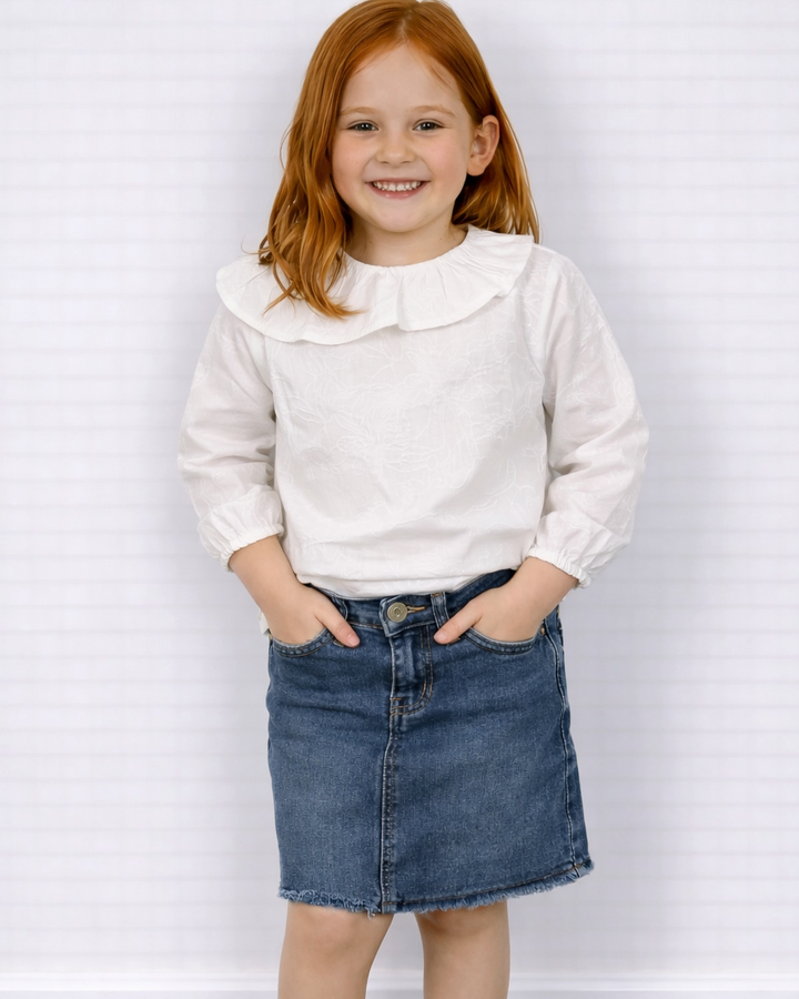 Poplin blouse